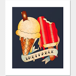 ice cream Posters and Art